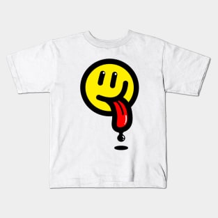 Licking Smiley Kids T-Shirt